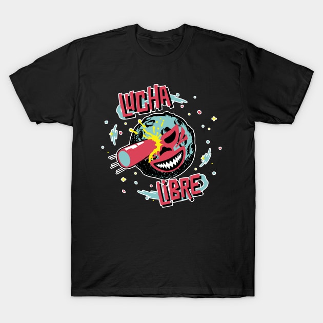 SPACE LUCHADOR T-Shirt by RK58